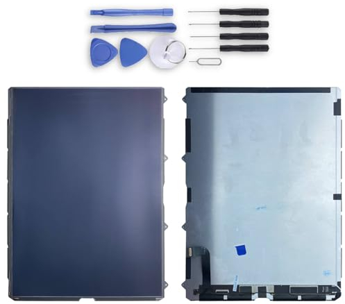 Wigento Displayeinheit LCD Ersatzteil für Apple iPad 10.9 2022 10. Gen Reparatur Komplett Schwarz