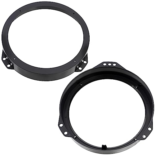 AERZETIX – C11621 – 2er-Satz Adapter/Halterungen für autolautsprecher Ø165 mm – kompatibel mit Honda Jazz, Opel Astra F, G, Calibra, Meriva, Omega B, Vectra B, Zafira