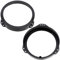 AERZETIX - C11621 - Juego de 2 Adaptadores/Soportes para Altavoces de Coche Ø165mm - Compatible con Honda Jazz, Opel Astra F, G, Calibra, Meriva, Omega B, Vectra B, Zafira