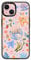 CASETiFY Compact Case for iPhone 15 [2X Military Grade Drop Tested / 4ft Drop Protection] - Disco Magic - Clear Black