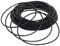 BENECREAT Braccialetti con Corde di tarra Da 50 pezzo Da 58 mm, Braccialetti A Molla Neri Braccialetti Minimalisti Filo Flessibile Bracciale A Strati con Filo Gimp Francese per Essere