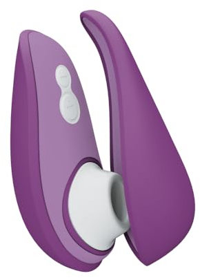 Womanizer Liberty 2 Pleasure Air Toy – Klitoris-Sauger mit 8 Intensitätsstufen – Wasserdicht Klitoris-Vibrator – Stimulator – Wiederaufladbar Sexspielzeug für Frauen und Paare - Violett