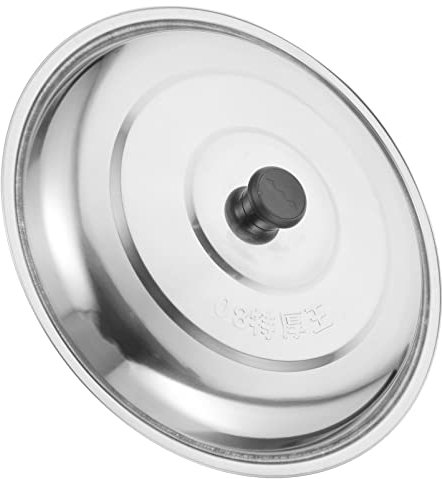 PRETYZOOM Pfannendeckel Rund Edelstahl Topfdeckel Zum Kochen Für Die Küche Unverzichtbar