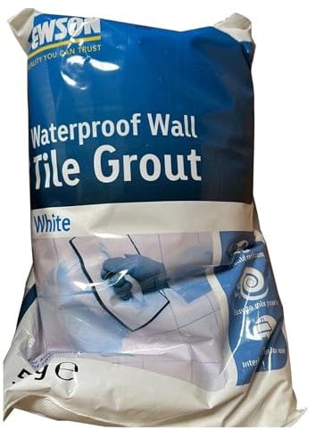 5kg Wall Tile Grout Filler White Waterproof Anti Mould Resistant Grout | Tile Grout Is Water Resistant And Can Be Used For Interior And Exterior Applications