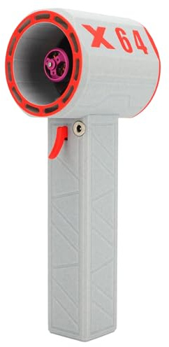 Bewinner Jet Fan Dry Gebläse, 1400 G Leistungsstarker Lüfter, 64 Mm Bürstenloser Motor, Stufenlose Geschwindigkeitsanpassung, Kabelloses Elektronisches Turbo Jet Gebläse (weiß und rot)
