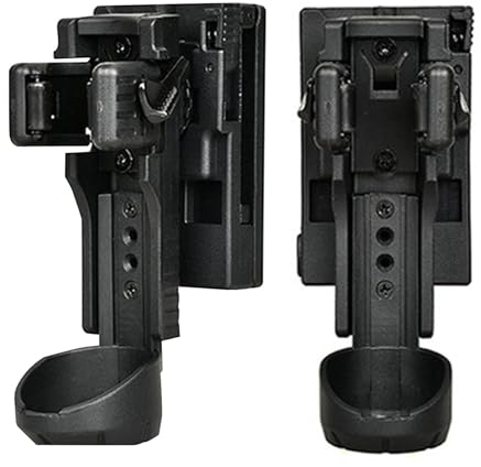Taschenlampenhalter-Dienstgürtel, Taschenlampen-Gürtelholster | Drehbare Schnellverschluss-Taschenlampenhalterung, Taschenlampen-Gürtelhalter,Robuste Taschenlampentasche, Holster, leichte Tragetasche