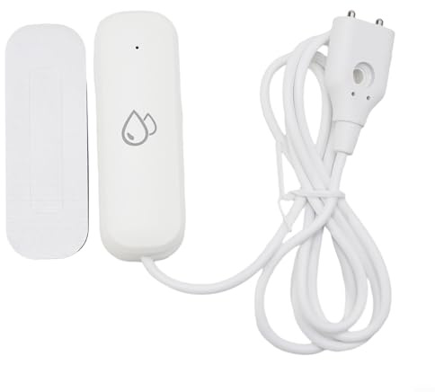 Wasseralarmsensor, WiFi, Hochwasserleck-Detektor, Wasserleck-Sensor, Detektor für Tuya Smart Home für Keller, Küche, Garagen (für Zigbee)