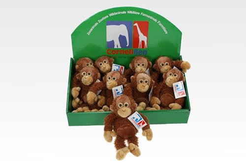 Cornelißen Kuscheltier Orang Utan AFFE Höhe 22 cm braun 1017041