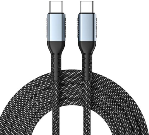 Sunmeit Cable de Carga PD 240W Tipo C de Doble Extremo una Cable de Datos USB Tipo C 240WPD 1M