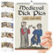 Medieval Dick Pics 2025 Calendar, Seltsamer mittelalterlicher Katzenkalender 2025, 2025 Wall Calendar Strange Medieval Dick Wall Calendar, Hässliche mittelalterliche Katzen 2025 Kalende (2PCS)