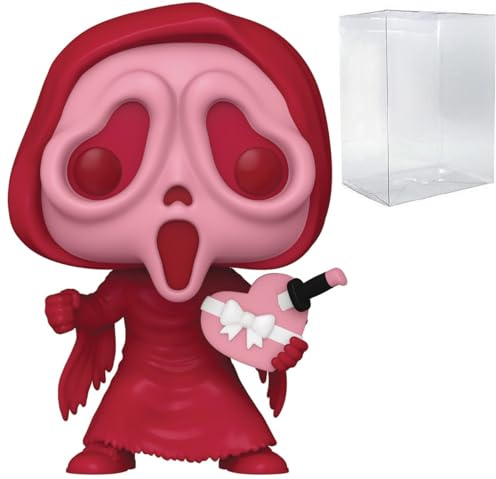 POP Movies: Valentines – Ghostface Funko Vinyl-Figur (inklusive kompatibler Box-Schutzhülle), mehrfarbig, 9,5 cm