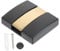 Angoily 1pc Folding Hangers Bag Hooks Anchor Drill Door Hook Shackle Bolt Clothes Hanging Rack Bracket Adhesive Foldable Hook Duty Tape Winch Coat Hangers Towel Hook Black Aluminum