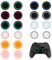 20 Pezzi Grip Gommini Joystick Cap,Tappi Pulsanti in Silicone Copertura di Protezione,Joystick Pad Controller per Xbox One/Xbox 360/Series X/S,Game Controller per PS5/PS4/PS3 Accessori Cap Analogico