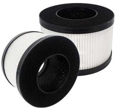SSJAPYQV H13 HEPA 3-Stufen-Filtrations-Ersatzfilter, Kompatibel Mit Himox AP01-Luftreiniger(2PCS)