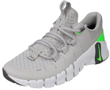 Nike Free Metcon 5 Men's Trainers Gym Fitness DV3949 (Lt Iron Ore/Green Strike 002) UK 9.5 (EUR 44.5)