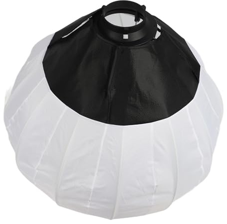 Hamwesh Lantern -Softbox, 65 cm Ballform Light Diffusor mit Schnellveröffentlichung für Live -Streaming und Videoaufzeichnung
