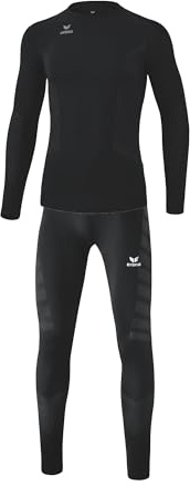 Erima Unisex Kinder Funktionsunterwäsche Set Eng anliegend (2er Pack)
