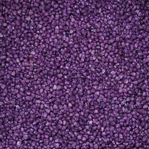 Deko-Granulat flieder als farbige Streudeko - 5 kg grober Deko-Sand Ø 2-3 mm für Gläser, Vasen