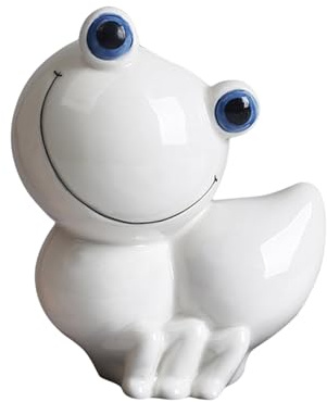 SkyPOOU Emmet Pot de fleurs en céramique pour la maison, le bureau, la chambre d'enfant