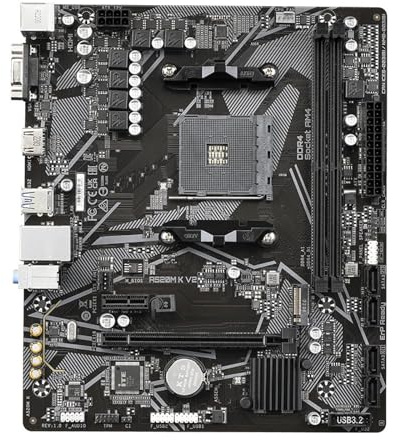 motherboard Fit For GIGABYTE A520M Motherboard K V2 AM4 DDR4 Micro-ATX M.2 NVMe Support Ryzen 5 5600G 5700G 3800 Cpu