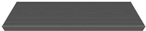 DOLLE TRIMAX Stufe für Außentreppen 100 x 22 x 4 cm anthrazit glasfaserverstärkter Kunststoff sicherer Tritt