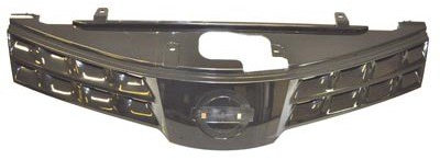 Prasco GRIGLIA RADIATORE Nera ABS per Nissan - Note - MOD. 05/06-12/08