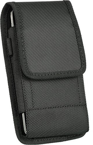 iPhone 8 / iPhone 7 6S Vertical Belt Clip Case Holster Belt Pouch for Galaxy S8 Oxford Canvas Vertical/Horizontal Case with Steel Belt Clip Holster