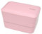 Bento Bite Dual von TAKENKAKA, umweltfreundliche und nachhaltige Bento-Lunchbox im japanischen Stil (Candy Pink)