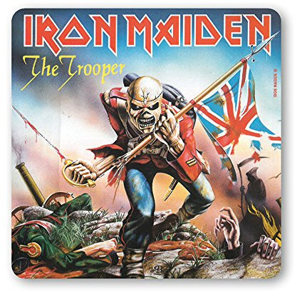 IRON MAIDEN, The trooper Untersetzer - Stück
