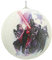 Star Wars Vader und Stormtroopers Weihnachtskugel, weiß, 8 x 8 x 8