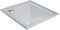 Piatto Doccia Slim 70x70x4 cm Quadrato Acrilico Bordato Bianco Lucido MOD. Flower