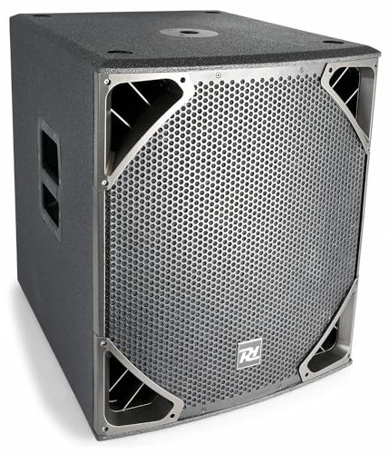 PD618SA Active Powered Subwoofer 18 1400W Class-D with Adjustable Crossover, Phase Control & Durable Plywood Cabinet - DJ, Disco & Live PA Systems