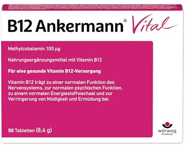 B12 Ankermann® Vital Vitamin B12 Tabletten 100 µg, 50 Stk.