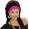 Amakando Creolen Modeschmuck Neon Ohrringe grün Mode Ohrstecker 80er Jahre Damen Schmuck Party Outfit Verkleidung 90er Ohrclips Ohrschmuck