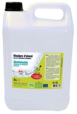 Aceto alcol Bio 5 litri 8 °, la Droguerie Ecologique