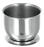 Metaltex Eierbecher aus Edelstahl, Silber, 5 x 5 x 3.5 cm