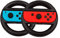 BJ-SHOP Volante Nintendo Switch,Joy-con Racing Wheel Controladores Handle Grips para Nintendo Ergonomic Design Switch Mario Kart (Azul y Rojo)