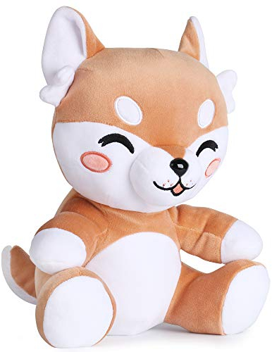 corimori 1849 Akito der Shiba Inu Plüschtier Kuscheltier Stofftier, Kinder Baby Jungen Mädchen, 26cm, Beige