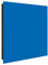 banjado® Großer Schlüsselkasten Glas/Schlüsselbox 30cm x 30cm mit 50 Haken - Motiv Signalblau/Schlüsselkasten modern für Schlüsselaufbewahrung mit beschreibbarer, magnetischer Glastür