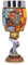 Nemesis Now Harry Potter Golden Snitch Quidditch Collectable Goblet, Kunstharz, Gelb, 1.25 picometer