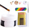UV Fiberglas Gel UV Aufbaugel Transparent Gel UV Builder Nail Gel Nagelverlängerung Gel Kit für Gel nägel mit 100PCS Nagel Schablonen