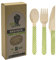 Ökolution 0 Cubertería desechable, Madera, marrón, 30 Unidades