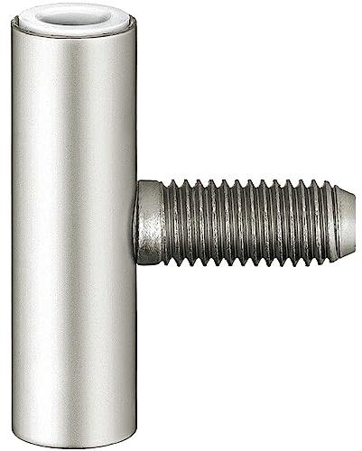 SIMONSWERK Türband Rahmenteil V4700WF Gewinde M10 - Band ø 15mm für Holztüren, Stahl vernickelt