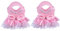 HOMSFOU Verpackungsbeutel 12 Stk Warentaschen einkaufen Wickeltasche Party schmücken Beutel mit Bonbonhaltern Süßigkeiten-Paket-Taschen europäischer Stil Geschenktasche Favorit Baby Rosa