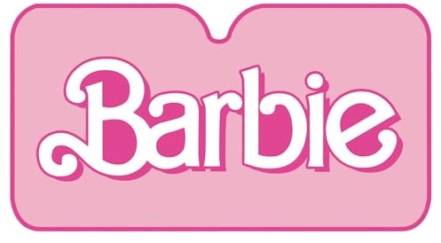 ARDITEX Protector de Sol Frontal para Coche 130x70cm de Barbie