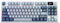 Gasket-Mounted Keyboard | RGB Mechanical Keyboard | 2.4g Mechanical Keyboard | Radio Wire Connection 5.0 Keyboards Hot-Swappable Keyboards Mechanical Keyboards with LCD Display for Homes and Offices
