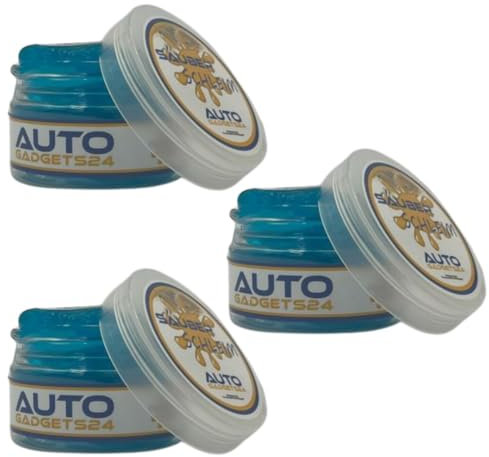 AutoGadgets24 Reinigungsgel Auto Innenraum I Flexibler Tastatur Reiniger gegen Staub für Computer Drucker Kamera I 3er Set