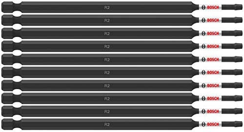 Bosch ITSQ26B Impact Tough 6 in. Square #2 Power Bits