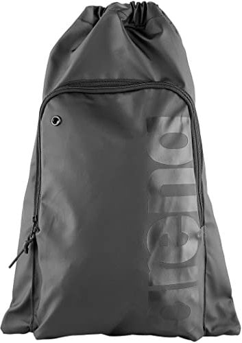 ARENA Unisex – Erwachsene Arena Schwimmbeutel Team All Black Turnbeutel, Schwarz, Einheitsgröße EU