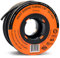 Wirefy Guaina Termorestringente 3,2 mm - Tubo Isolante 3:1 - Interno Adesivo - Nero - Rotolo 15 m